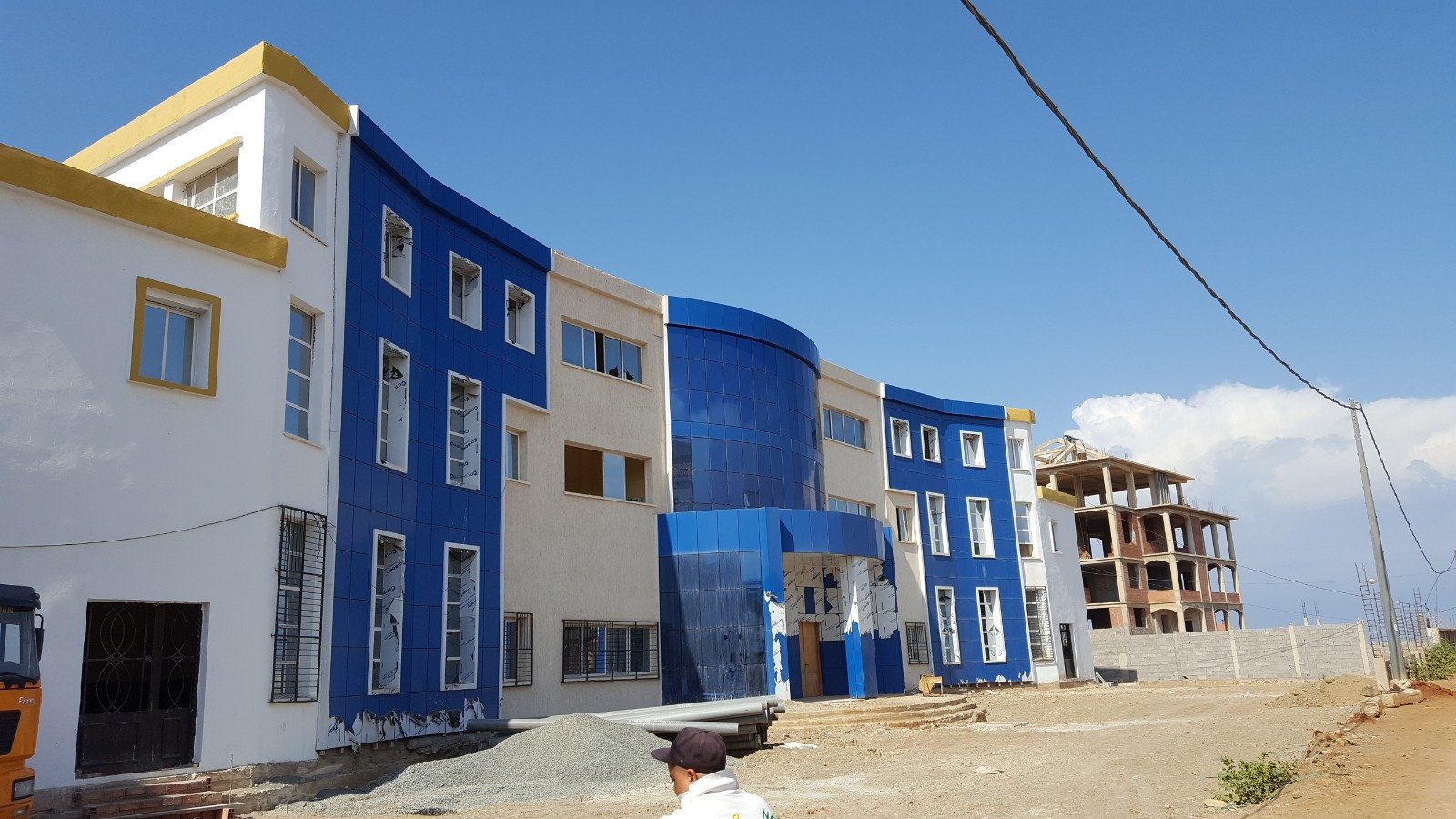 Chantier génie civil